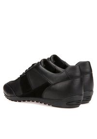 Geox Sneakersy U Wells A U74T5A 085ME C9999 Czarny. Kolor: czarny. Materiał: skóra #4