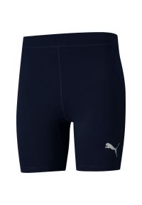 Puma - Spodnie Męskie Liga Base Layer. Kolor: niebieski
