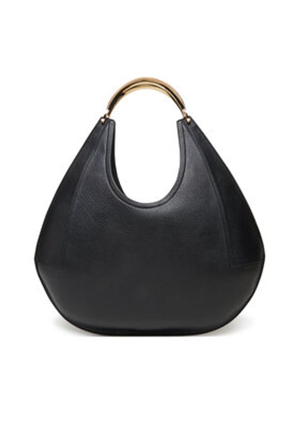 Elisabetta Franchi Torebka BS-76A-52E2-V590 Czarny. Kolor: czarny. Materiał: skórzane