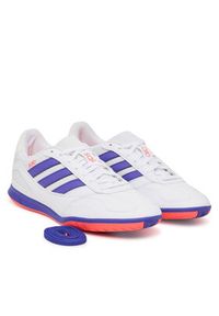 Adidas - adidas Buty do piłki nożnej Super Sala Competition III JP6987 Biały. Kolor: biały. Materiał: materiał #5