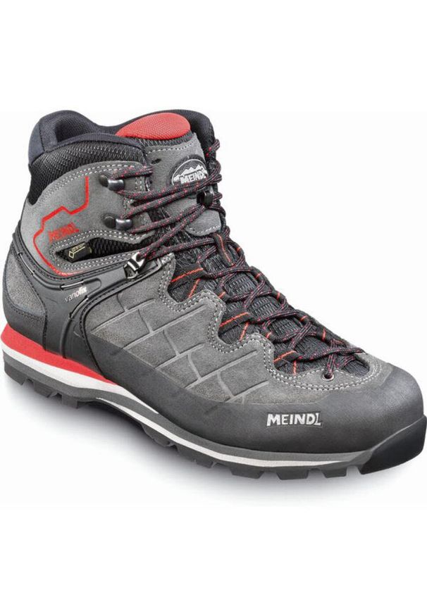 MEINDL - Buty męskie Meindl Litepeak z membraną Gore-Tex. Kolor: szary, czerwony, wielokolorowy. Technologia: Gore-Tex