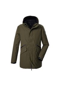 Kombinezon parka i puchówka Killtec KOW 94. Kolor: wielokolorowy, brązowy, zielony. Materiał: puch. Sezon: jesień #2