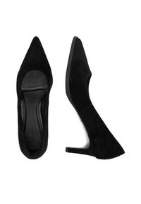Gino Rossi - GINO ROSSI Szpilki EO-INTI-2635-1 Czarny. Kolor: czarny. Materiał: skóra, zamsz. Obcas: na szpilce #4