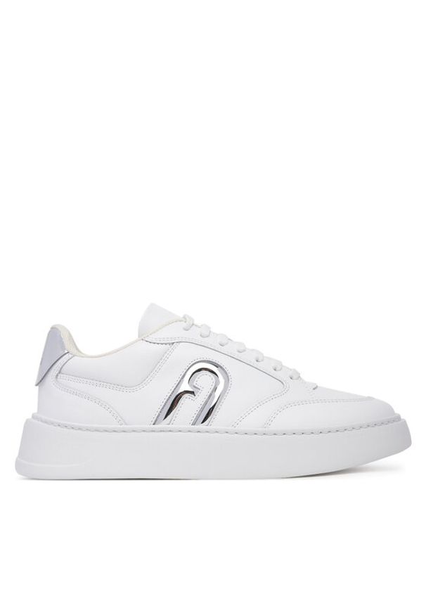 Furla Sneakersy Lace-Up YJ92SPT A.0203 PT Q1700 Biały. Kolor: biały. Materiał: skóra