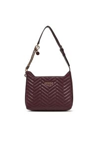 Guess Torebka HWQG95 08180 Bordowy. Kolor: czerwony. Materiał: skórzane