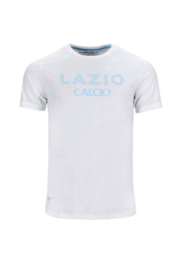 Mizuno - Koszulka na 50. urodziny Lazio Rome. Kolor: biały. Sport: piłka nożna