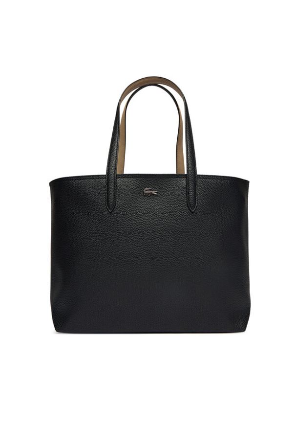 Lacoste Torebka Anna NF4823AA Szary. Kolor: szary. Materiał: skórzane