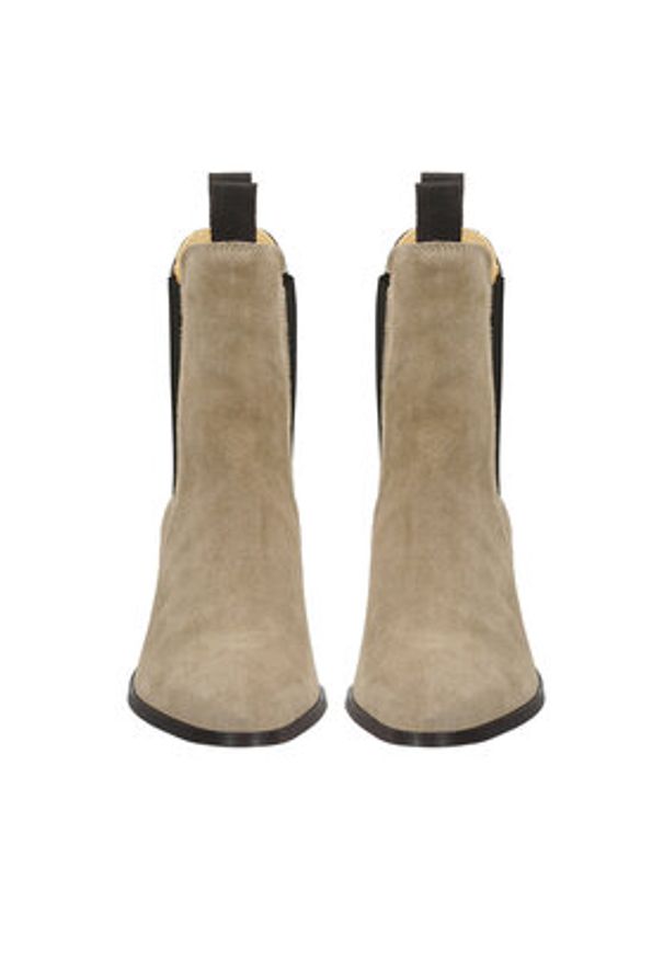 GANT - Gant Sztyblety 31553093 Beżowy. Kolor: beżowy. Materiał: zamsz, skóra