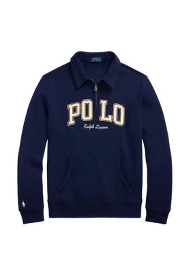 Polo Ralph Lauren Bluza 710981150002 Granatowy Regular Fit. Typ kołnierza: polo. Kolor: niebieski. Materiał: bawełna