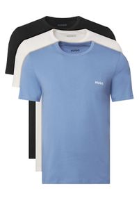 Hugo - HUGO Komplet t-shirtów Rn Triplet P 50532811 Kolorowy Regular Fit. Materiał: bawełna. Wzór: kolorowy #1