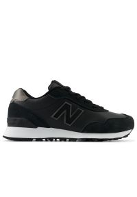 Buty New Balance WL515OPB - czarne. Okazja: na co dzień. Kolor: czarny. Materiał: guma, skóra, syntetyk, materiał. Szerokość cholewki: normalna