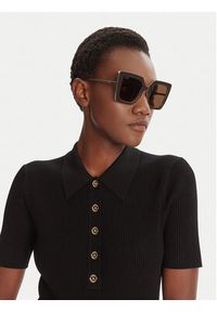 Max Mara Okulary przeciwsłoneczne Design4 MM0051 50E Brązowy. Kolor: brązowy #3