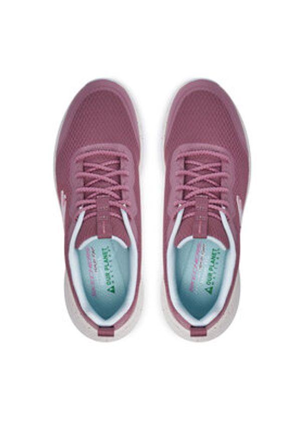 skechers - Skechers Buty do biegania Edgeride 150472 Różowy. Kolor: różowy. Materiał: mesh, materiał