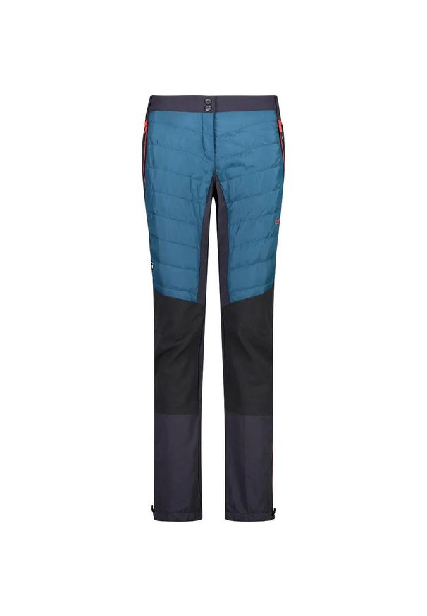 Spodnie trekkingowe damskie CMP. Kolor: szary, czarny, wielokolorowy, pomarańczowy. Sezon: lato. Sport: turystyka piesza