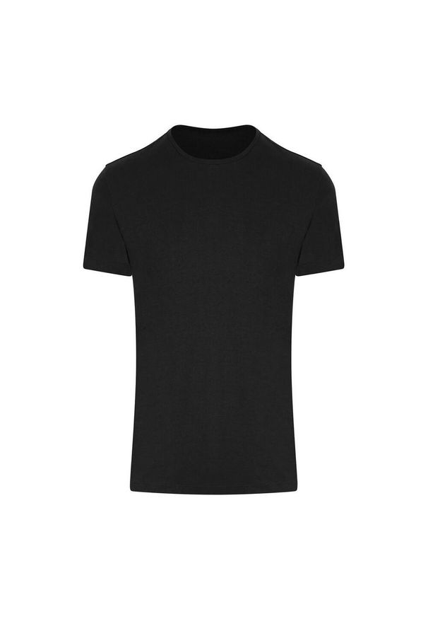 JUST COOL - Miejska Koszulka Fitness Unisex Dla Dorosłych. Kolor: czarny. Sport: fitness