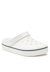 Crocs Klapki Crocs Crocband Clean Clog 208371 Biały. Kolor: biały