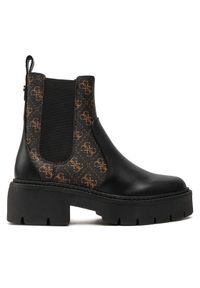 Guess Sztyblety Shuze FLTSHU ELE10 Czarny. Kolor: czarny. Materiał: skóra #1