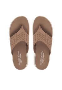 skechers - Japonki Skechers. Kolor: beżowy #1