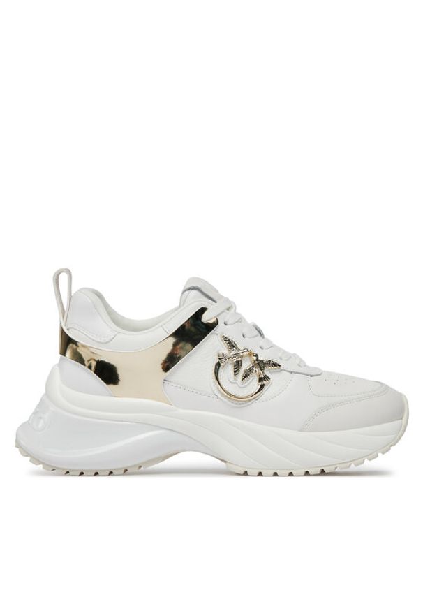 Pinko Sneakersy Ariel 02 SS0027 P025 Biały. Kolor: biały. Materiał: skóra