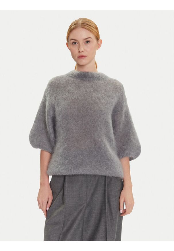 Dixie Sweter M277Y101A Szary Relaxed Fit. Kolor: szary. Materiał: syntetyk