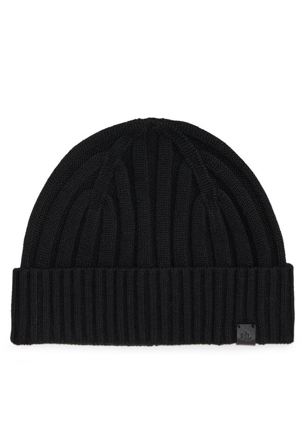 Lauren Ralph Lauren - Czapka LAUREN RALPH LAUREN. Kolor: czarny