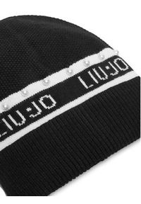 Liu Jo Czapka TF5239 MA92F Czarny. Kolor: czarny. Materiał: wiskoza #4