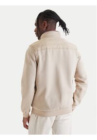 TOMMY HILFIGER - Tommy Hilfiger Kurtka przejściowa Mix Media Ess MW0MW41329 Beżowy Regular Fit. Kolor: beżowy. Materiał: bawełna #5