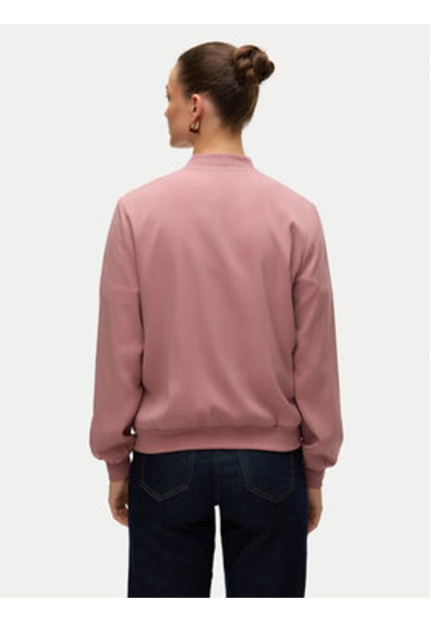 Vero Moda Kurtka bomber Vmcoco L/S Bomber Noos 10245734 Różowy Regular Fit. Kolor: różowy. Materiał: syntetyk