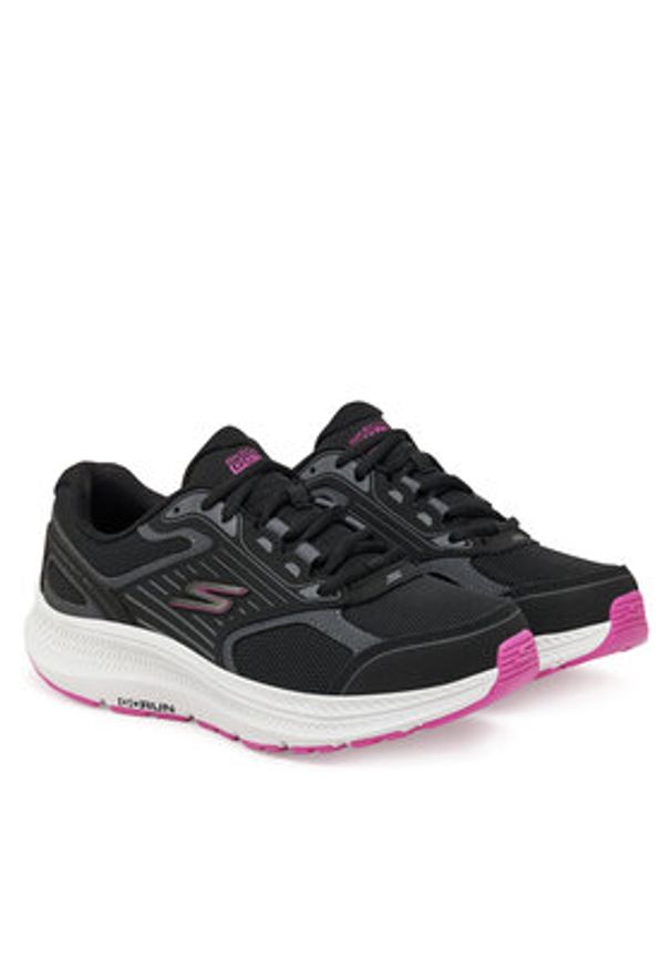 skechers - Skechers Buty do biegania GO RUN Consistent 2.0 128606/BKFS Czarny. Kolor: czarny. Materiał: materiał. Sport: bieganie