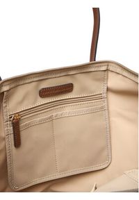 TOMMY HILFIGER - Tommy Hilfiger Torebka Popette Tote AW0AW17711 Brązowy. Kolor: brązowy #3