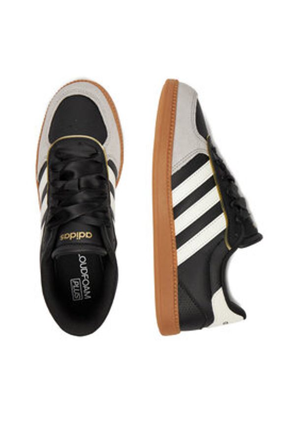 Adidas - adidas Sneakersy BREAKNET SLEEK JQ8255 Czarny. Kolor: czarny. Materiał: syntetyk, materiał