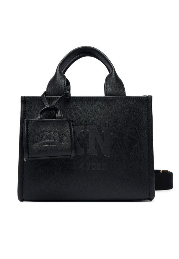 DKNY Torebka R53AAC80 Czarny. Kolor: czarny. Materiał: skórzane