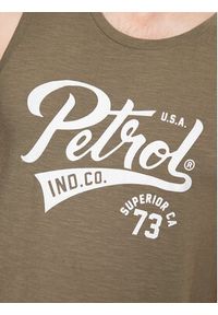 Petrol Industries Tank top M-1030-SLR753 Zielony Regular Fit. Kolor: zielony. Materiał: bawełna #3