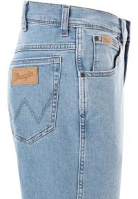 Wrangler - WRANGLER TEXAS SLIM MĘSKIE SPODNIE JEANSOWE JEANS STARLITE W12SYJZ86 112331141