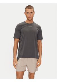 Adidas - adidas T-Shirt Terrex Multi T-Shirt HM4048 Czarny Regular Fit. Kolor: czarny. Materiał: syntetyk #1