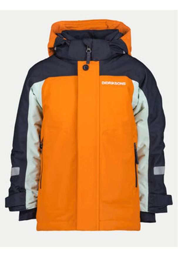 Didriksons Kurtka zimowa Neptun 505472 Pomarańczowy Regular Fit. Kolor: pomarańczowy. Materiał: syntetyk. Sezon: zima
