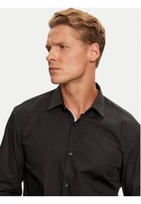 Hugo Koszula Koey 50524832 Czarny Regular Fit. Kolor: czarny. Materiał: bawełna