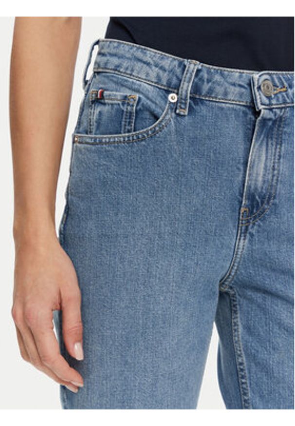 TOMMY HILFIGER - Tommy Hilfiger Jeansy Classic WW0WW44345 Niebieski Straight Fit. Kolor: niebieski