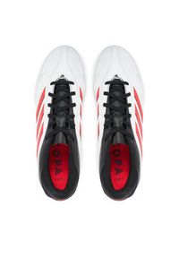 Adidas - adidas Buty do piłki nożnej Copa Pure 3 Club Turf IE1168 Biały. Kolor: biały. Materiał: skóra