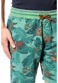 Mustang - SPODENKI MUSTANG Jim Sweat Shorts Summer Floral 1009733 11686. Materiał: dresówka #8