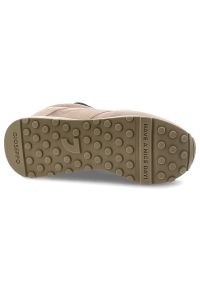 Hot Potatoes by Gioseppo - Beżowe Sneakersy Gioseppo Modne Obuwie Damskie Na Koturnie. Okazja: na co dzień, na spacer. Kolor: beżowy. Materiał: zamsz, materiał. Obcas: na koturnie. Styl: casual, sportowy, klasyczny, elegancki #6