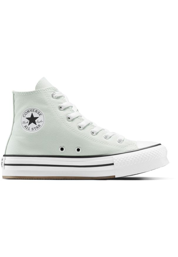 Buty sportowe Converse Chuck Taylor All Star Eva Lift. Kolor: niebieski. Materiał: materiał. Model: Converse All Star