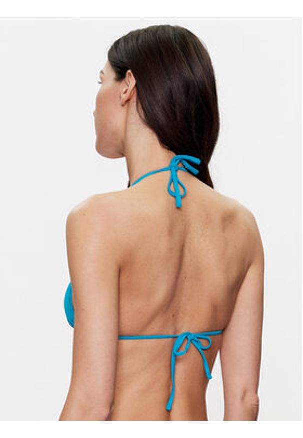 Guess Góra od bikini E02J25 LY00K Niebieski. Kolor: niebieski. Materiał: syntetyk