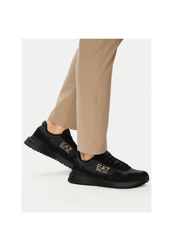 Sneakersy EA7 Emporio Armani. Kolor: szary