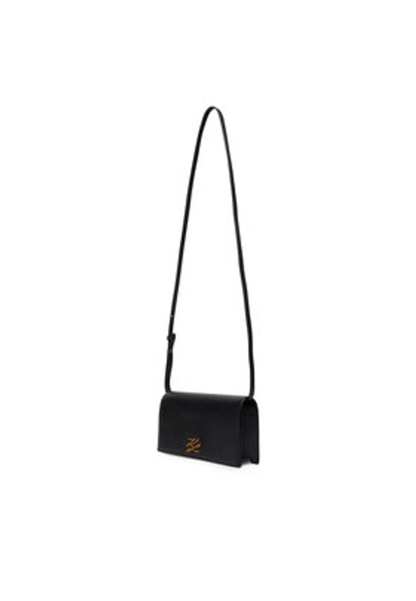 Karl Lagerfeld - KARL LAGERFELD Torebka B2W30268 Czarny. Kolor: czarny. Materiał: skórzane