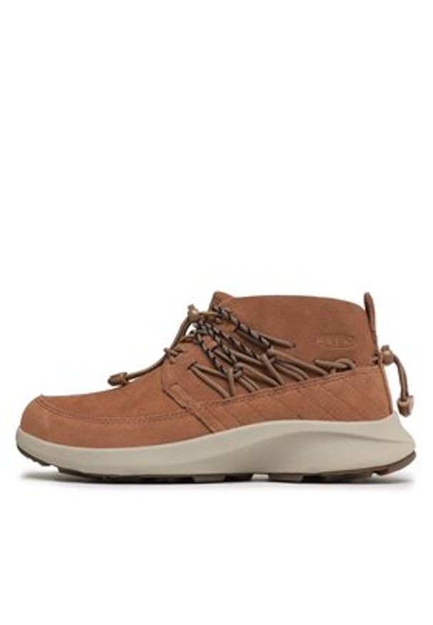 keen - Keen Sneakersy Uneek Chukka 1026732 Brązowy. Kolor: brązowy. Materiał: skóra, zamsz