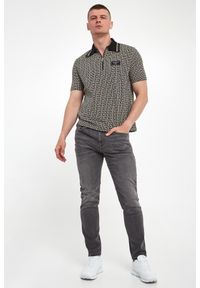Balmain - Polo męskie logowane BALMAIN. Typ kołnierza: polo