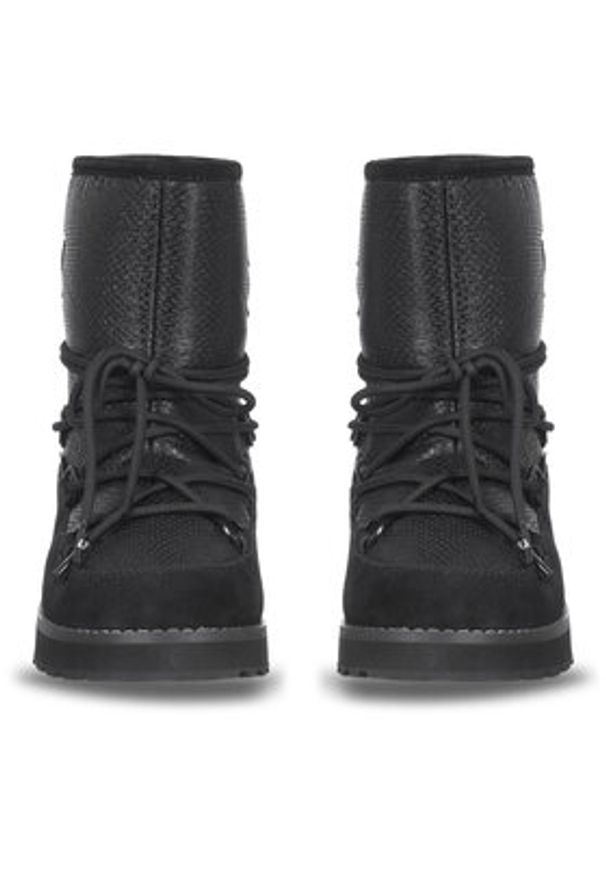 LUHTA - Luhta Śniegowce Nauttiva 75580 400 L Czarny. Kolor: czarny. Materiał: skóra