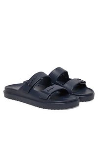 TOMMY HILFIGER - Tommy Hilfiger Klapki Light Adjustable FM0FM05757 Granatowy. Kolor: niebieski. Materiał: syntetyk #4