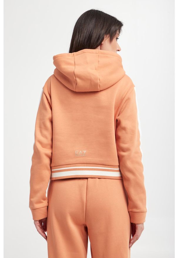 EA7 Emporio Armani - Bluza damska z kapturem EA7 EMPORIO ARMANI. Typ kołnierza: kaptur